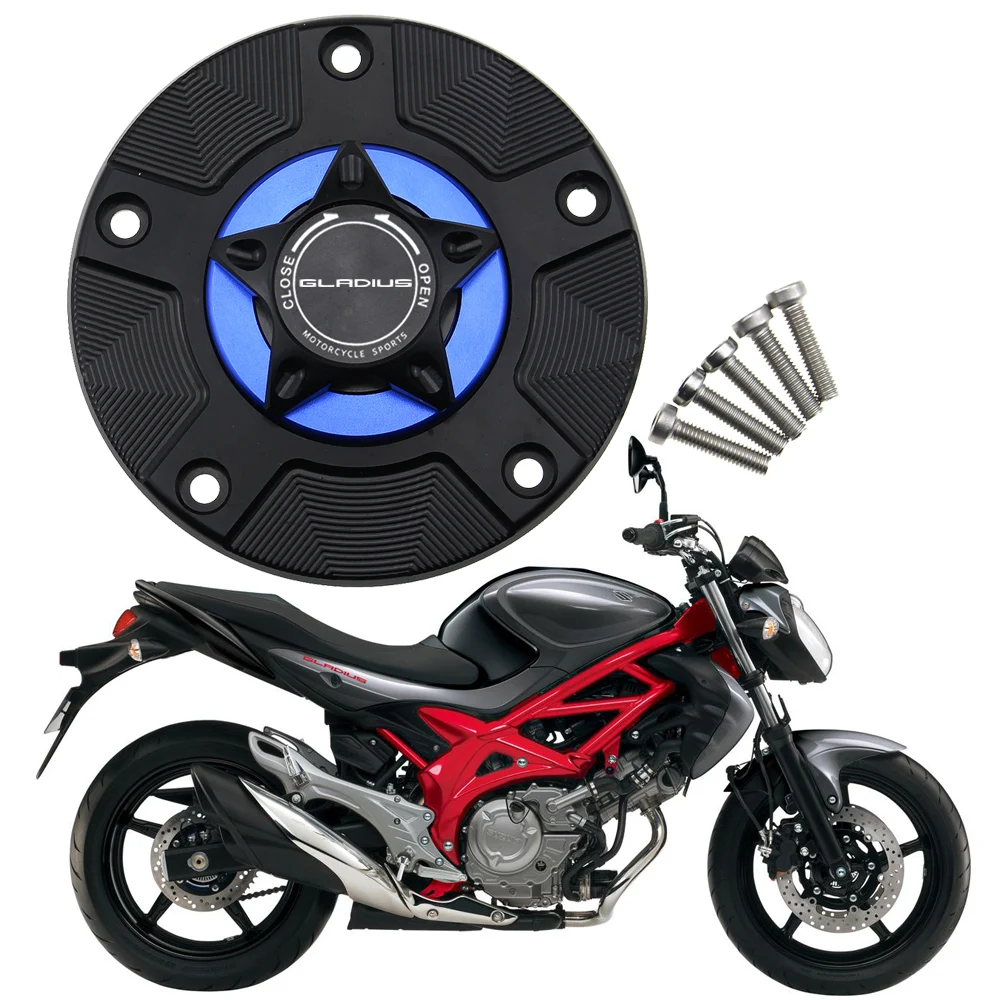SFV 650 крышка бензобака для Suzuki SFV650 Gladius 2009 2012 БЫСТРОРАЗЪЕМНАЯ Крышка мотоцикла