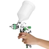 WENXING Professional HVLP Spay Gun 0.8/1.0/1.4/1.7/2.0mm Nozzle Gravity Airbrush For Car Painting 4