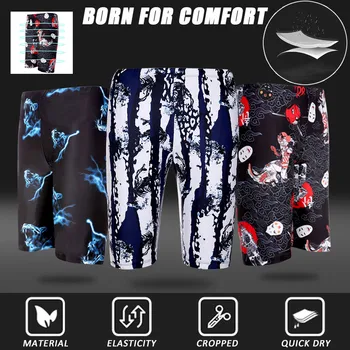 

Bikini 2020 Swimsuit womanMen's Half Swim Trunks Quick Dry Beach Surfing Print Running Swimming купальник Purchasing бикини