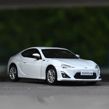 Точная имитация эксклюзивный Diecasts& Toy Vehicles: RMZ city автомобильный Стайлинг TOYOTA 86 GT 1:36 сплав литья под давлением модель автомобиля Pull Back автомобили