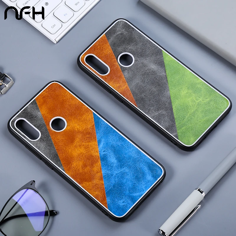 

Luxury Leather Protection Case On The For Xiaomi Redmi Note 7 Note 6 Pro S2 5 Plus K20 6A Soft Bumper Cover For Xiaomi F1 Mi 6X