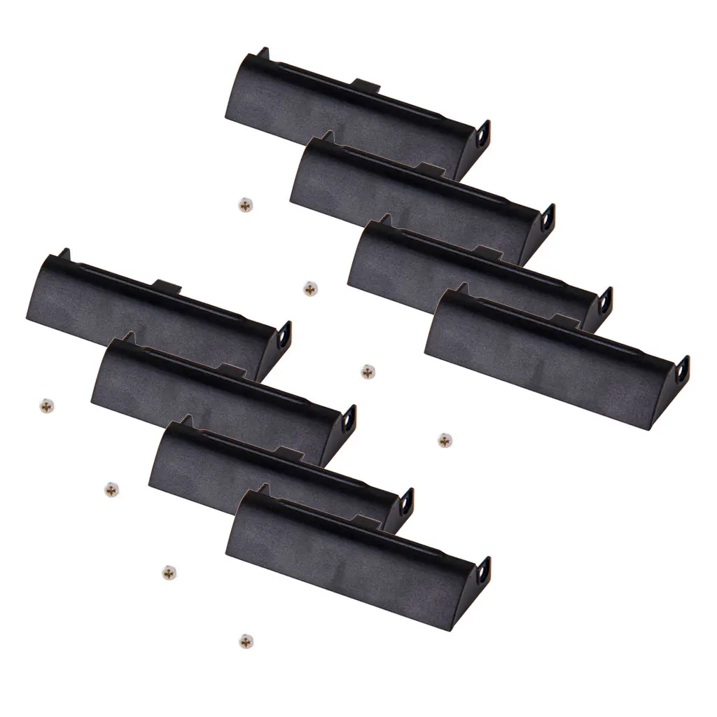 8Pieces Hard Drive HDD Caddy Cover Bezel for DELL LATITUDE E6320 E6420 Laptop