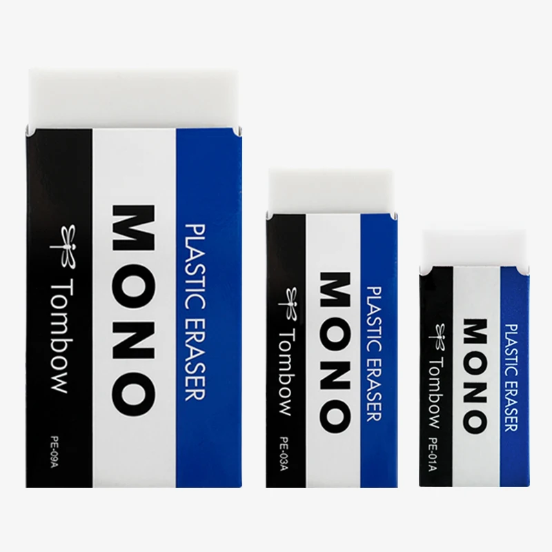 トンボモノゼロ-プラスチック消しゴム,プロの描画消しゴム,PE