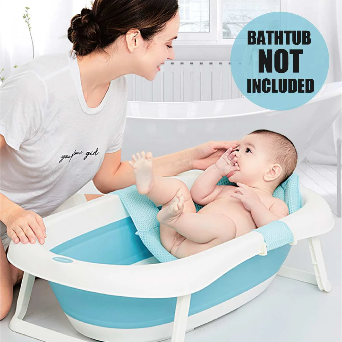 baby bath net seat