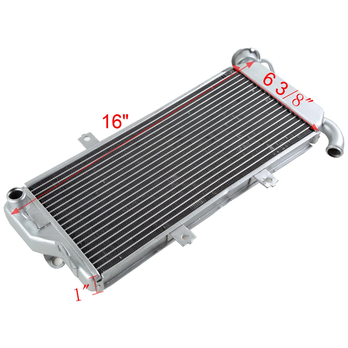 Motorcycle Radiator Cooler For Kawasaki Ninja ER-6N ER6N 650R EX650 2009-2011 2010
