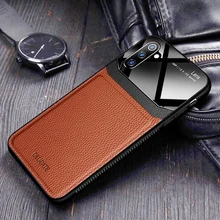 Чехол, для samsung Galaxy Note 10 Pro Note10, кожаный зеркальный Силиконовый противоударный чехол для телефона, Роскошный милый чехол s