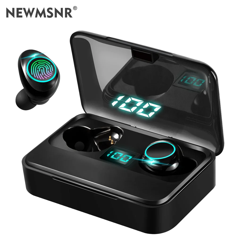 Bluetooth наушники Newmsnr X12 водостойкие IPX7 3500 мА · ч|Наушники и гарнитуры| |