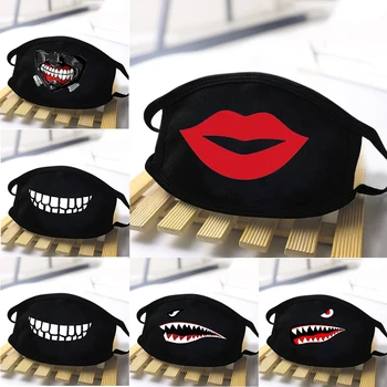 

2020 Cartoon Mask Protective Men Women Funny Masks Breathable Mask Comforable Anti-Dust Masks Unisex Cute M cotton mask