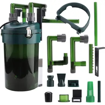 

Aquarium Fish Filter Canister Outer filtration system External Hanging Filter Super Silent Filtration Chinese Plug 220-240V