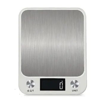 

10kg/1g LCD Display Multi-function Digital Food Kitchen Scale Stainless Steel Weighing Food Scale Cooking Tools Balance