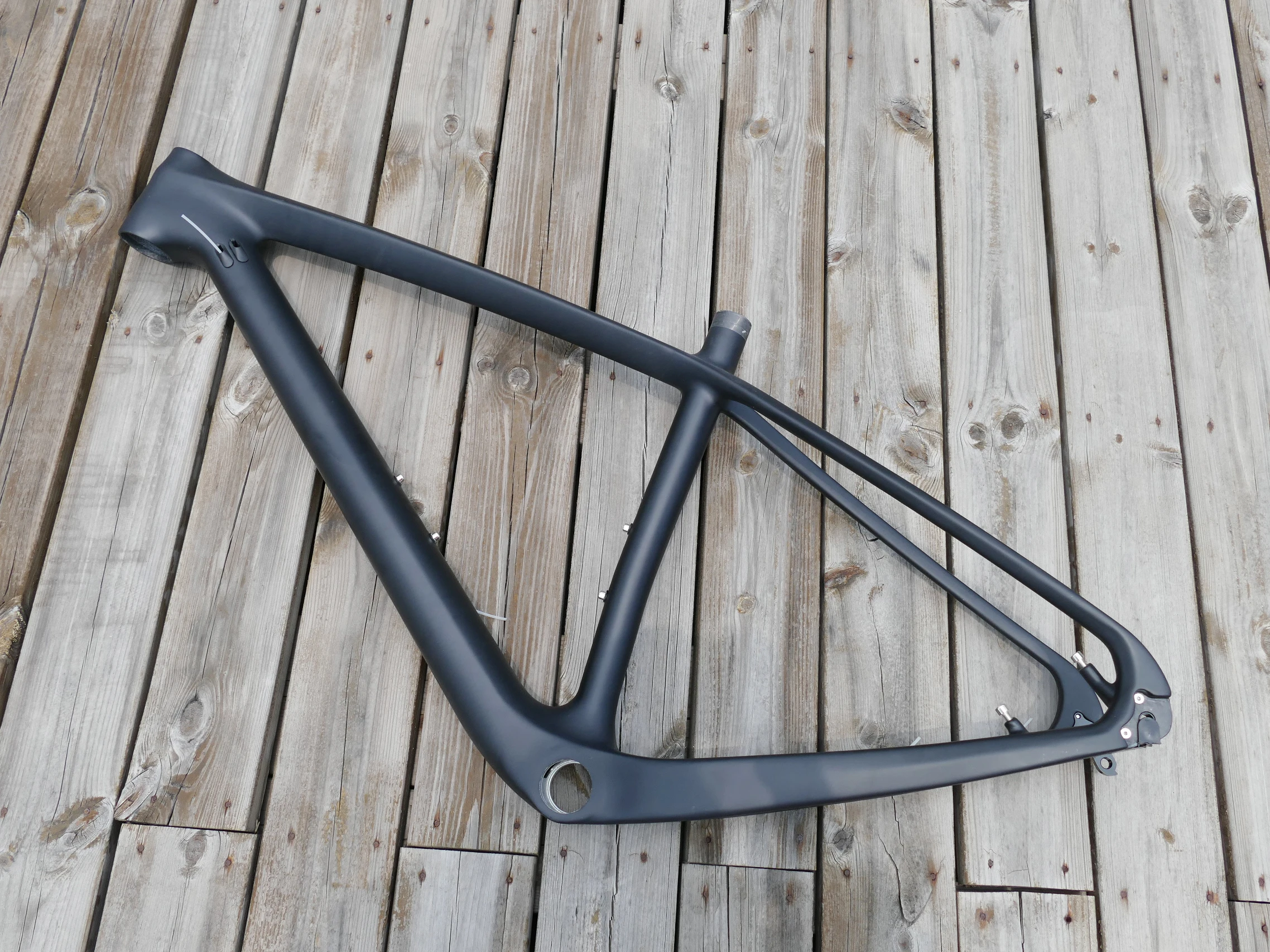 Абсолютно Полный глянцевый углепластиковый коврик 29ER горный велосипед MTB BSA/BB30 рама 17,"(M) QR 135*9 мм