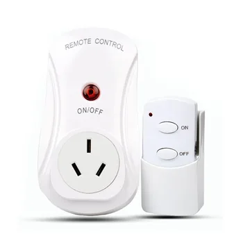 

Wireless Remote Control Power Socket 16A AU Plug Socket 3500W High Power Water Heater Air Conditioner Remote Ccontrol Socket