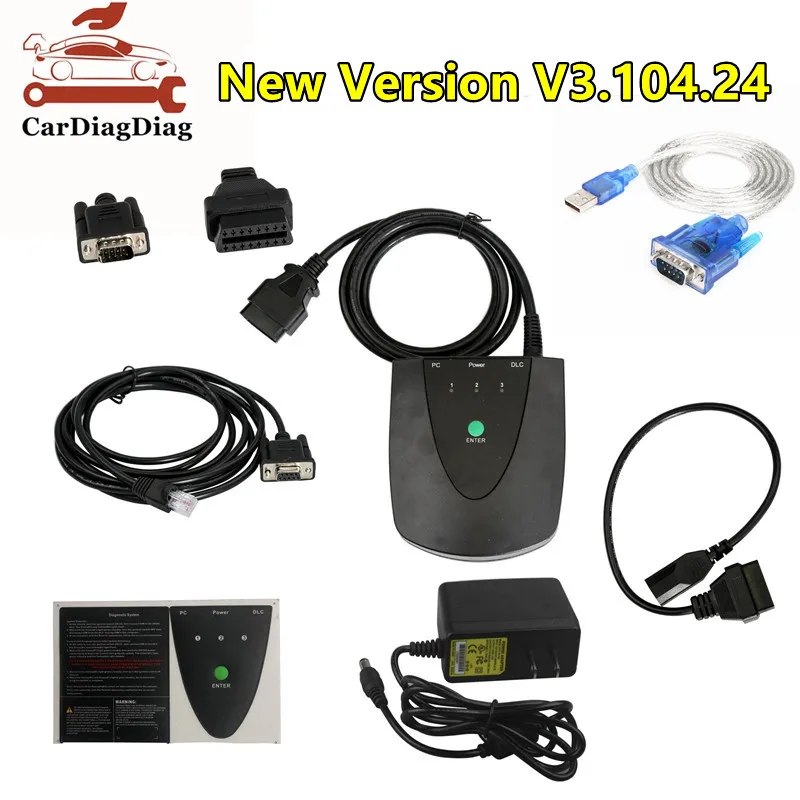 Diagnostic Tool HDS V3.104.24 Works For HONDA HDS HIM Car Scan Tool V3.103.066 HDS With USB1.1 To RS232 Adapter Newest