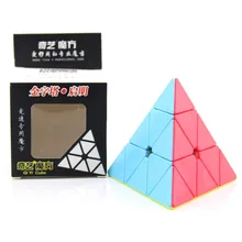 XMD Qiming Пирамида Кубик Рубика многоцветный Гладкий треугольный треугольник волшебный куб детские развивающие игрушки Гуанчжоу