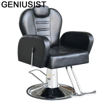 

De Belleza Nail Furniture Stoel Sedia Cabeleireiro Mueble Barbeiro Chaise Salon Barbearia Cadeira Silla Shop Barber Chair
