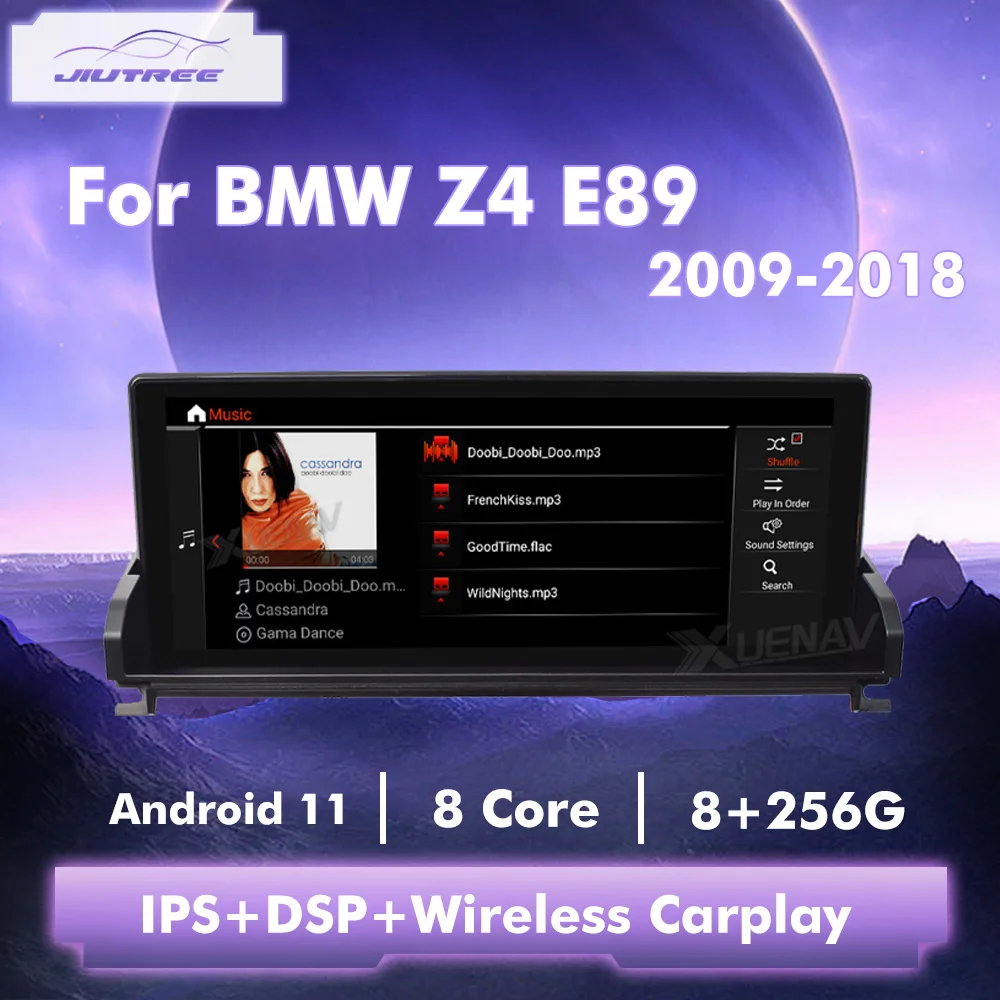 

256GB Android 11 Car Tape Recorder Radio For BMW Z4 E89 2009-2018 Car Autoradio GPS Navigation Multimedia Player Tesla Style