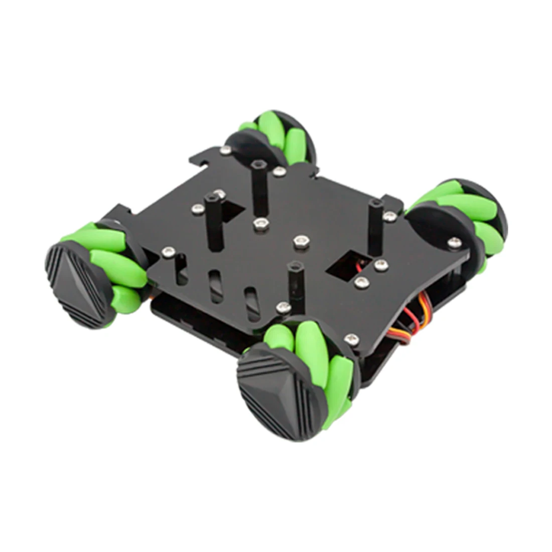 DIY Obstacle Avoidance Smart Programmable Robot Car Educational Learning Kit With Mecanum Wheels For Arduino - Set A