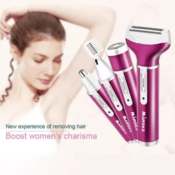 

For Women Men Hair Trimmer Home Use Nose Hair 4 In 1 Clipper Electric Nose Face Beard Remove Shaver Barber Clippers Profesional