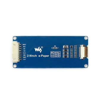 

2.9 Inches E-ink Display Module SPI Interface Wide Viewing Angle Clear Epaper Screen Refresh Durable Practical For Raspberry Pi