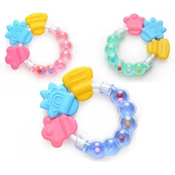 

Of Teeth Rubber Ring Baby Teether Toy Crib Bed Cart Hanging Rattle Toy Ornaments Education Gift Doll