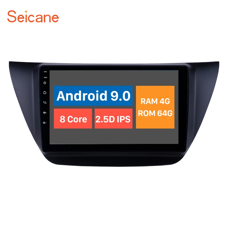  Seicane 9 inch Android 9.0 Car Multimedia player GPS for MITSUBISHI LANCER IX 2006 2007-2010 with W