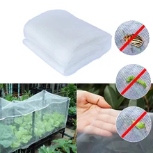 Rede de proteção de insetos, rede de proteção para insetos, barreira para pássaros, legumes, frutas e flores, efeito estufa, jardim, verão