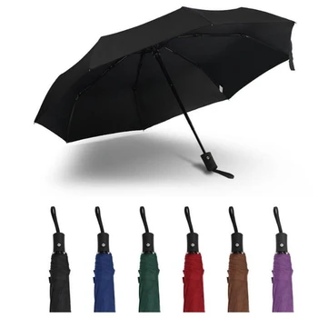

Full Automatic Portable Folding Umbrella Women Men Windproof High Quality UV Protection Umbrella CD