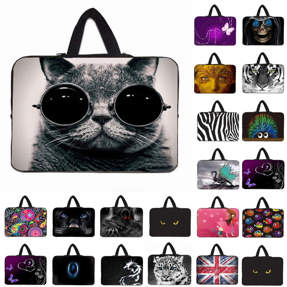 Неопреновая сумка для ноутбука, переносная сумка, чехол для 10 12 13 14 15 17 15,6 13,3 11,6 дюймов, компьютерные аксессуары для Macbook Dell