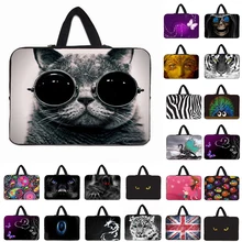 Неопреновая сумка для ноутбука, переносная сумка, чехол для 10 12 13 14 15 17 15,6 13,3 11,6 дюймов, компьютерные аксессуары для Macbook Dell