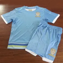 Новинка, Leeds Юнайтед, домашняя трикотажная футболка для детей, высокое качество, Патрик Филлипс, заказное имя, 201920, Leeds Юнайтед