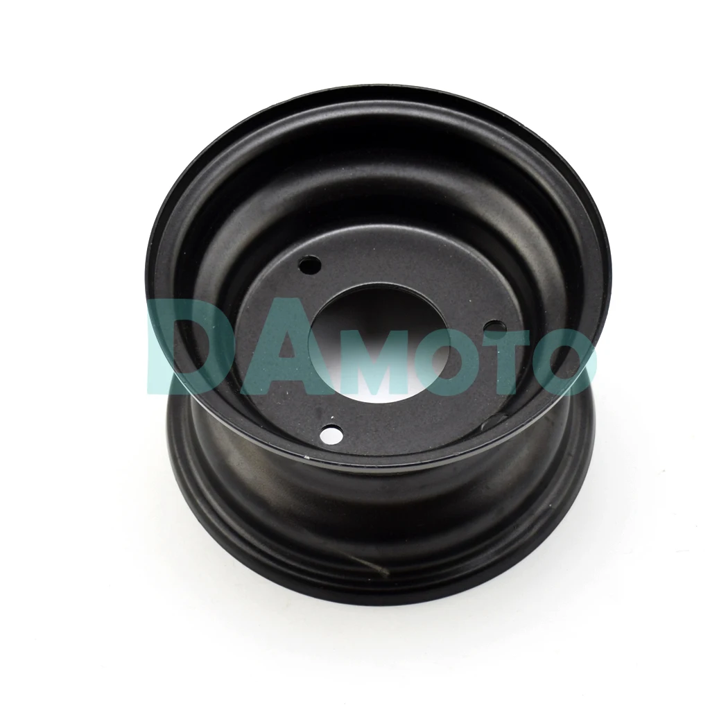 Черный Motorcycle black Tuning Parts ATV 6 inch wheel rims hoops 145/70-6 ATV tire rims for 50 110cc Quad Dirt Bike Buggy - Цвет: Черный