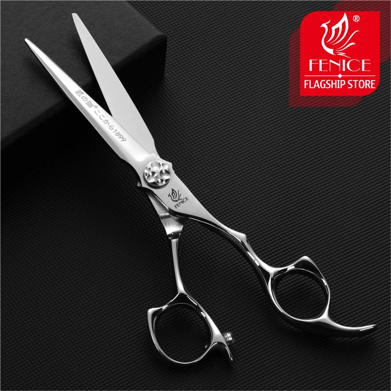 Fenice 6 inch Cutting Thinning Styling Tool Hair Scissors Set Salon Hairdressing Scissors Shears Traceless V 1 Fenice 6 inch Cutting Thinning Styling Tool Hair Scissors Set Salon Hairdressing Scissors Shears Traceless V 4