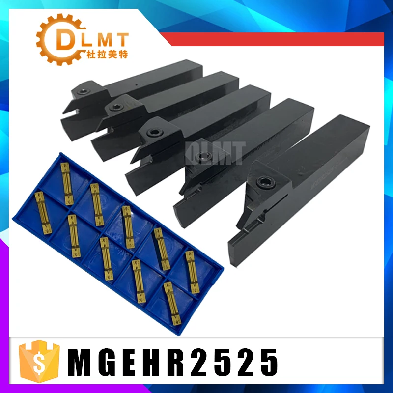 

Tool Holder Set External Grooving Turning Lathe Bar MGEHR2525-2 MGEHR2525-2.5 MGEHR2525-3 MGEHR2525-4 MGEHR2525-5