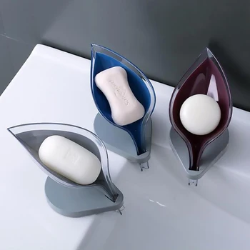 

Leafology Decorative Drainage Soap Holder Soap Storage Holder Container