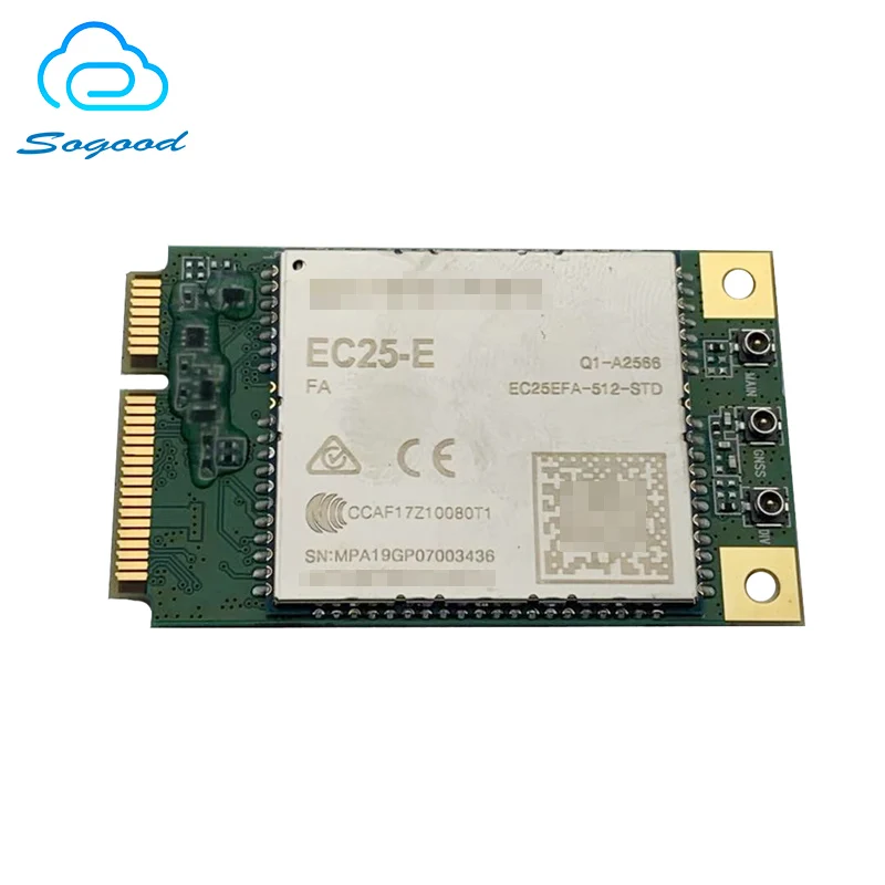 100% новый и оригинальный EC25 E мини Pcie B1/B3/B5/B7/B8/B20/B38/B40/B41 4G FDD LTE/TDD LTD CAT4 модуль для
