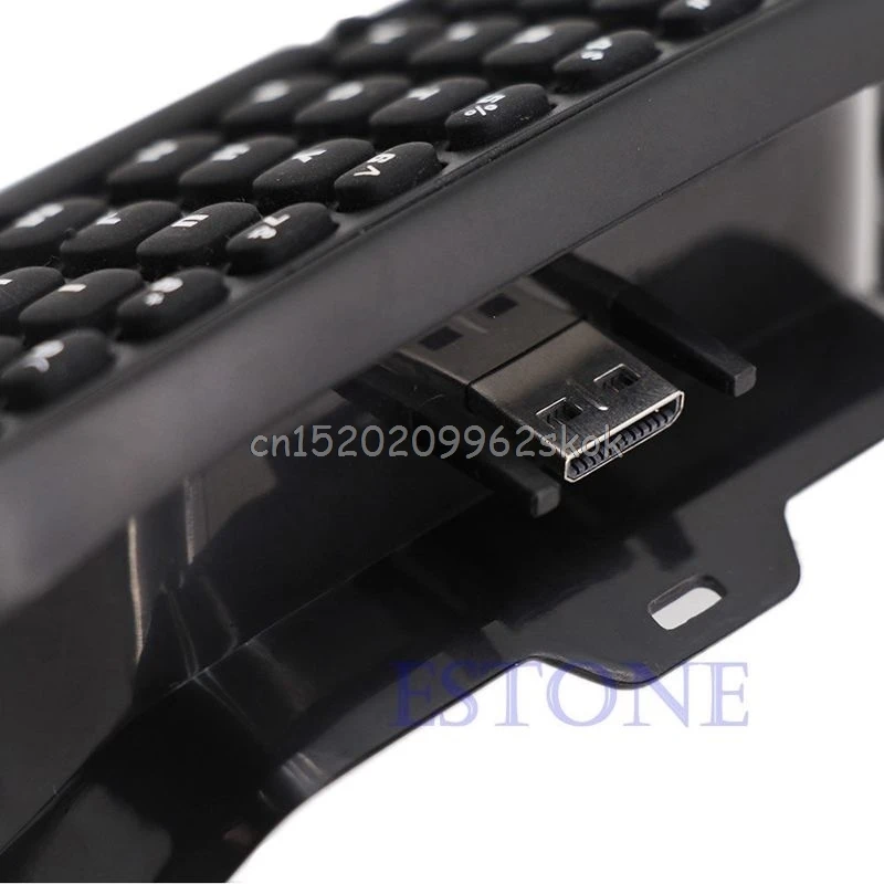 Портативная USB 2,4G Беспроводная клавиатура для сообщений чата fr Xbox One контроллер черный