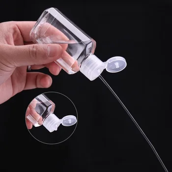 

50ml Clear Plastic Hand Sanitizer Bottle WB2999