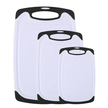 

Kitchen Chopping Boards Plastic Set Kitchen Chopping Board Non-Slip Flexible Heat Resistant Board Kitchen Accessories