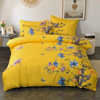 

Soft Duvet Cover Comforter Bedding set Family size US King Queen Size Winter Bedding Sheet Sets Home Textile Nordic Double Bed