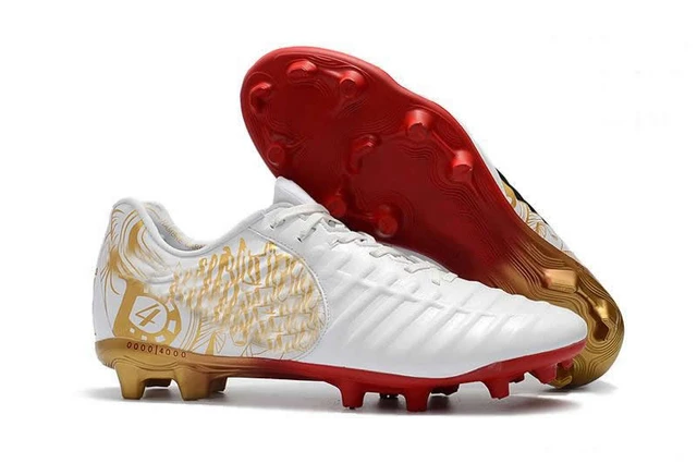 Hot Tiempo Legend Vii Fg Dare To Strike Mens Low Soccer Football Sergio Ramos Boots Cleats - Soccer Shoes - AliExpress