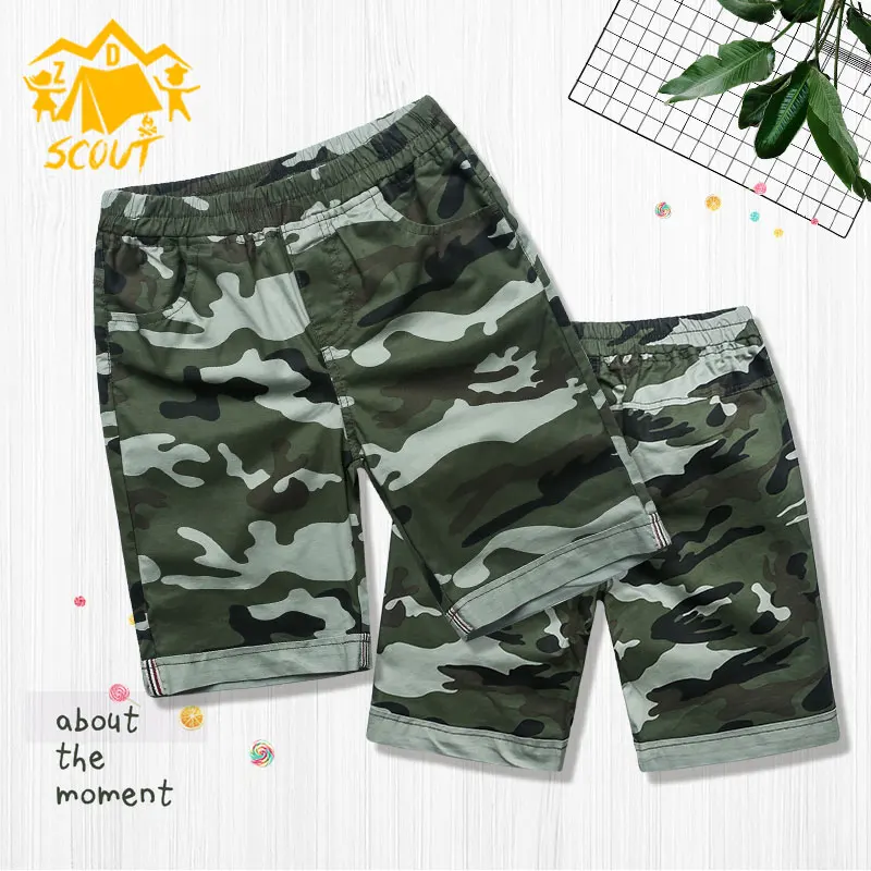 Детские шорты; камуфляжная детская одежда - Цвет: camouflage