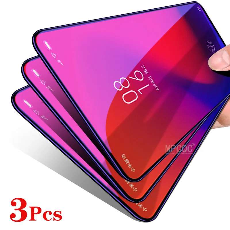 

9D Full Cover Tempered Glass For Xiaomi Mi Mix 3 2 2S A2 Lite A1 5X 6X A3 Screen Protector Redmi 5 Plus Note 4X Protection Film