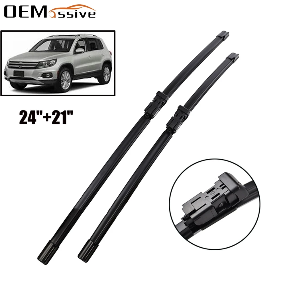 

24" 21" Wiper Blades For VW Tiguan 2007 2008 2009 2010 2011 2012 2013 2014 2015 2016 Windshield Wipwe For Chevrolet Traverse