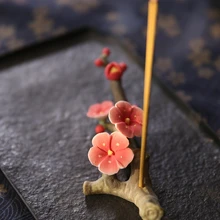 Чай цветущего сливы домашнее животное, креативный ручной работы Joss палочки, ручка рамки Чай Аксессуары Улун Чай