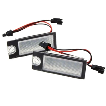 

2PCs LED License Plate Light for Volvo V70 CX70 S60 S80 XC90
