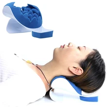 OPHAX поддержка шеи приспособление для снятия напряжения шеи плеча релаксатор Синий Губка выпускает мышцы стянутость боль терапевтический массаж