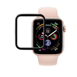 9H пленка из закаленного стекла для Apple Watch 42 мм 38 мм 4 диапазона 44 мм 40 мм 4D полное изогнутое защитное покрытие экрана iwatch 3/2/1