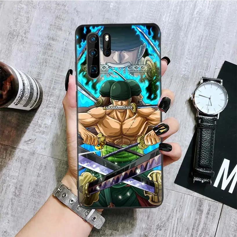 Цельный черный чехол для телефона huawei mate 30 20 10 P30 P20 P10 Pro Lite P Smart Z роскошный Coque Shell - Цвет: BA086-5