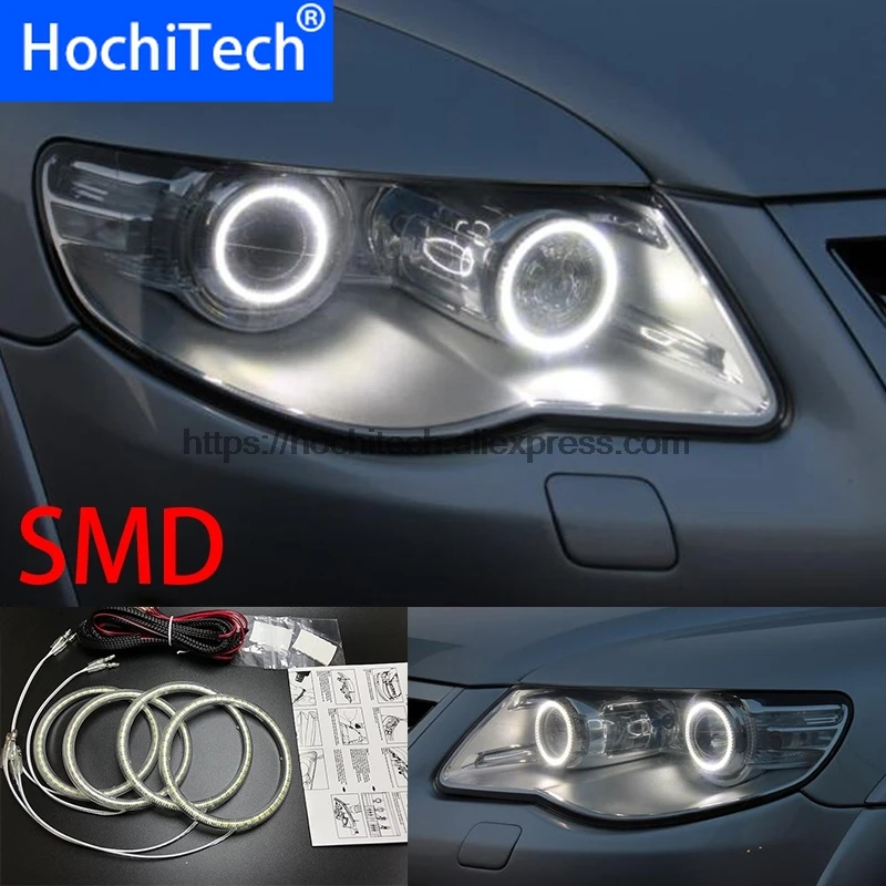 HochiTech для Volkswagen VW Touareg 2007 2008 2009 2010 автомобильный Стайлинг ультра яркий 6000K белый SMD