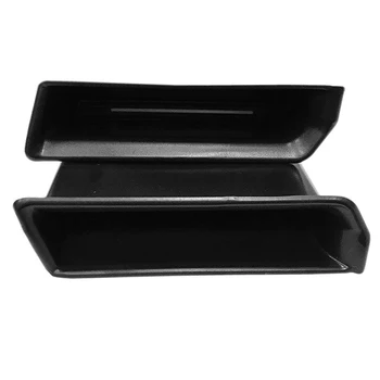 

2pcs Car Black Armrest Container Door Storage Box Pocket With Pads For Suzuki Jimny 2019-2020 Auto Interior Parts